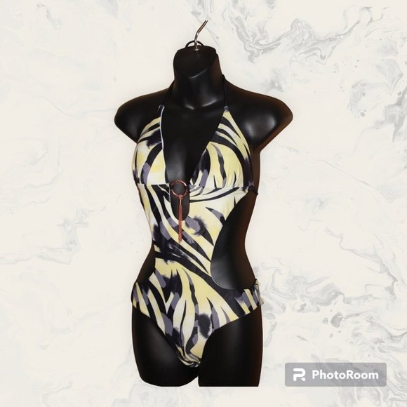 Other - TIGER Print Monokini Swimsuit